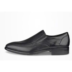 Ecco City Tray Tech Bike Toe Men Size EU 44/ US 10 Slip-on Shoes Blk 51271401001